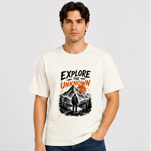 Unisex Classic Crew T-Shirt Off White