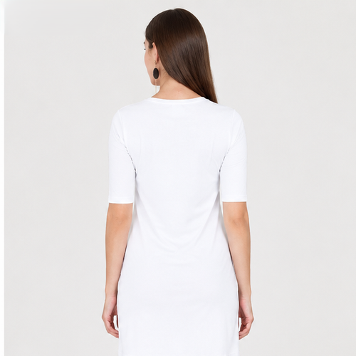 T-Shirt Dress White