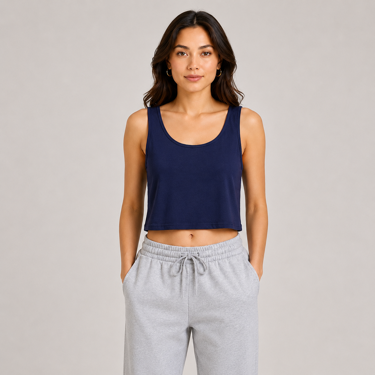 Crop Tank Royal Blue 