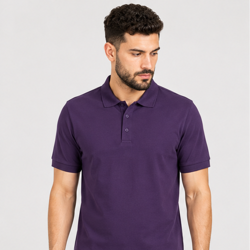 Men's Polo Purple