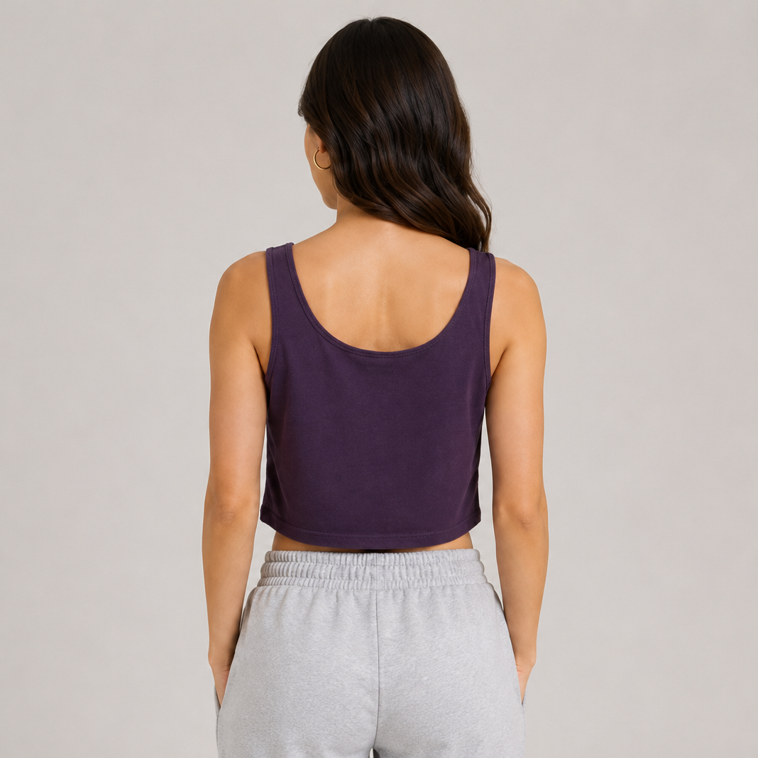 Crop Tank Purple 