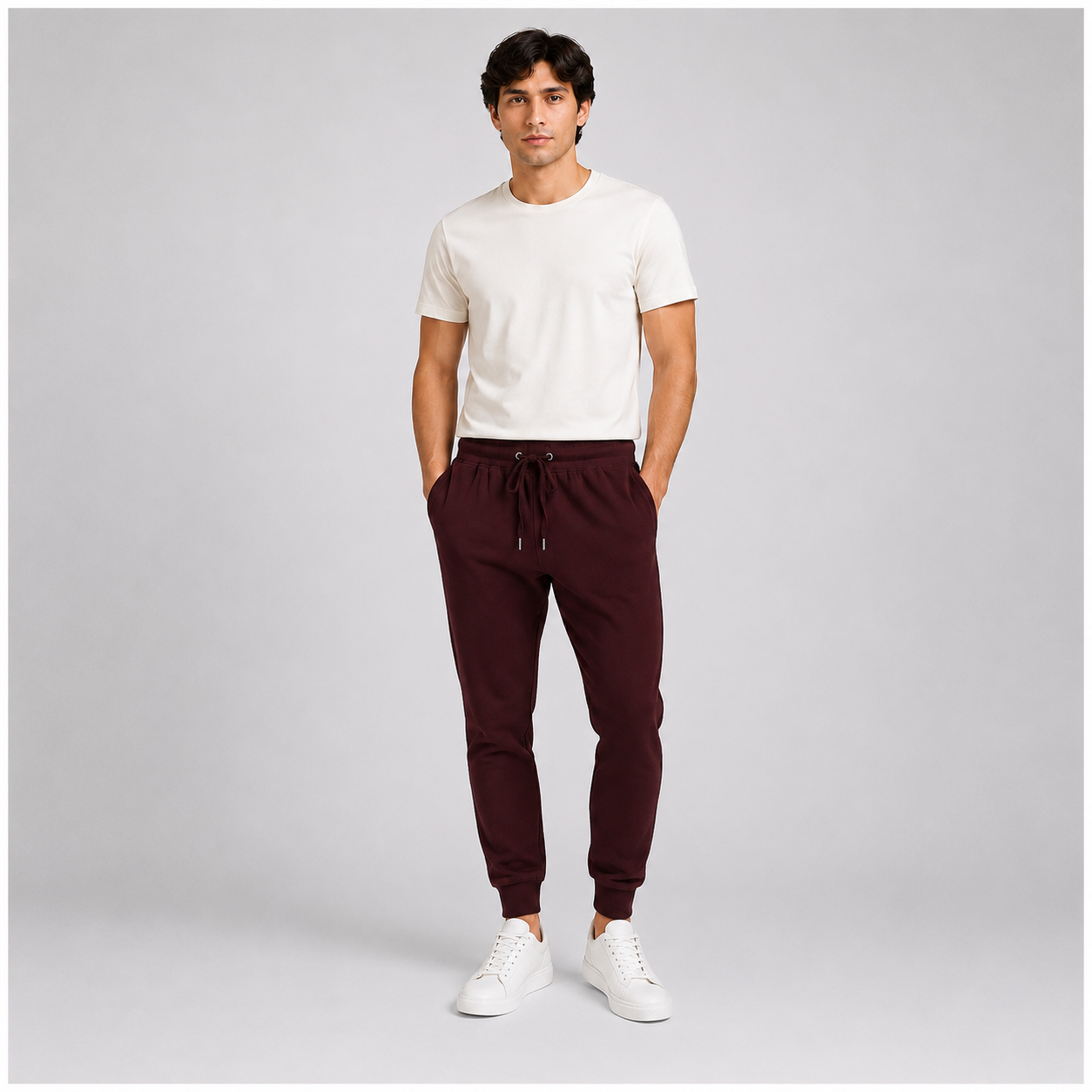 Unisex Joggers	Maroon