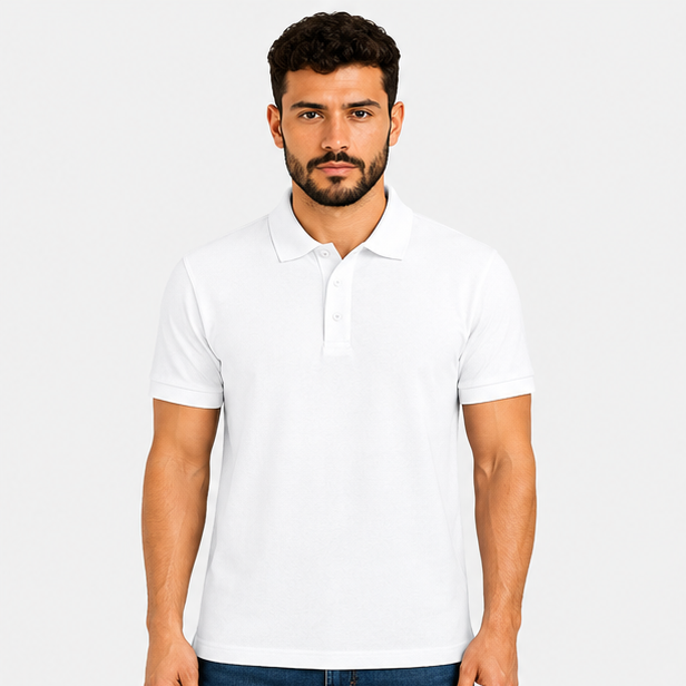 Men's Polo	White