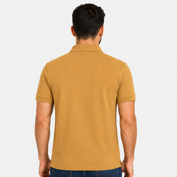 Men's Polo Mustard Yellow 