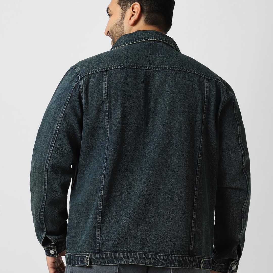Men’s Dark Blue Denim Jacket