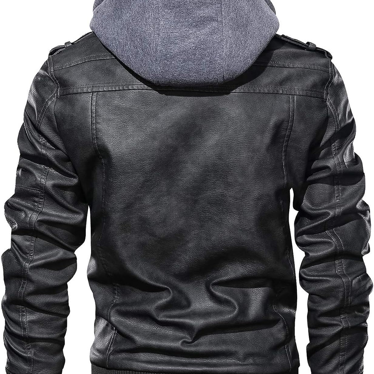 Men’s Faux Leather Jacket