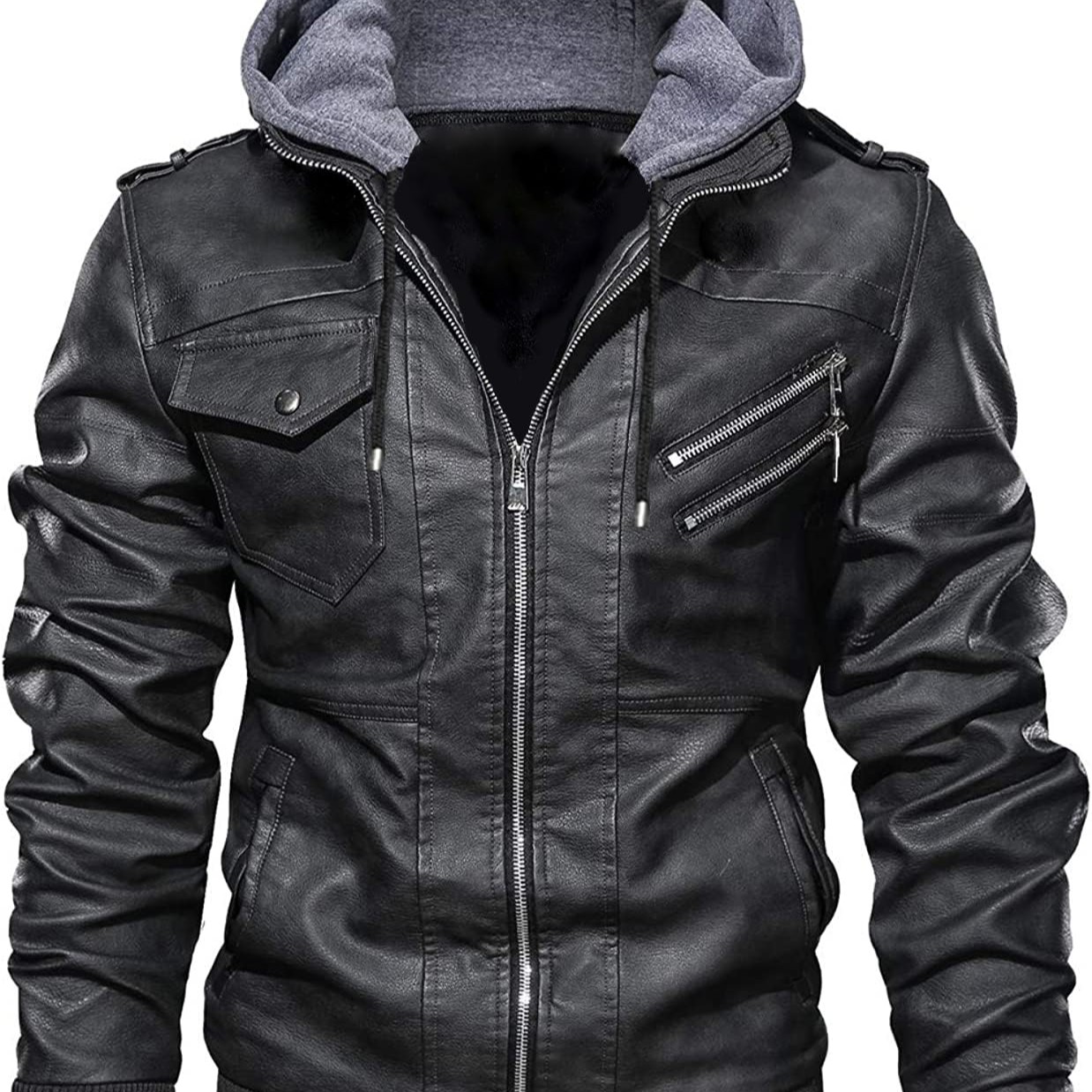 Men’s Faux Leather Jacket