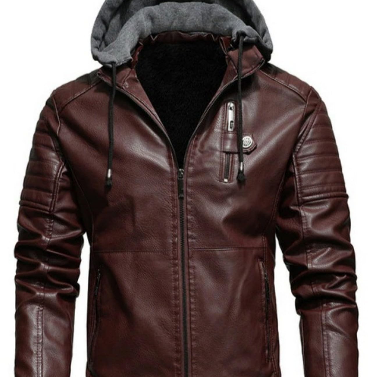 Men’s Faux Leather Jacket
