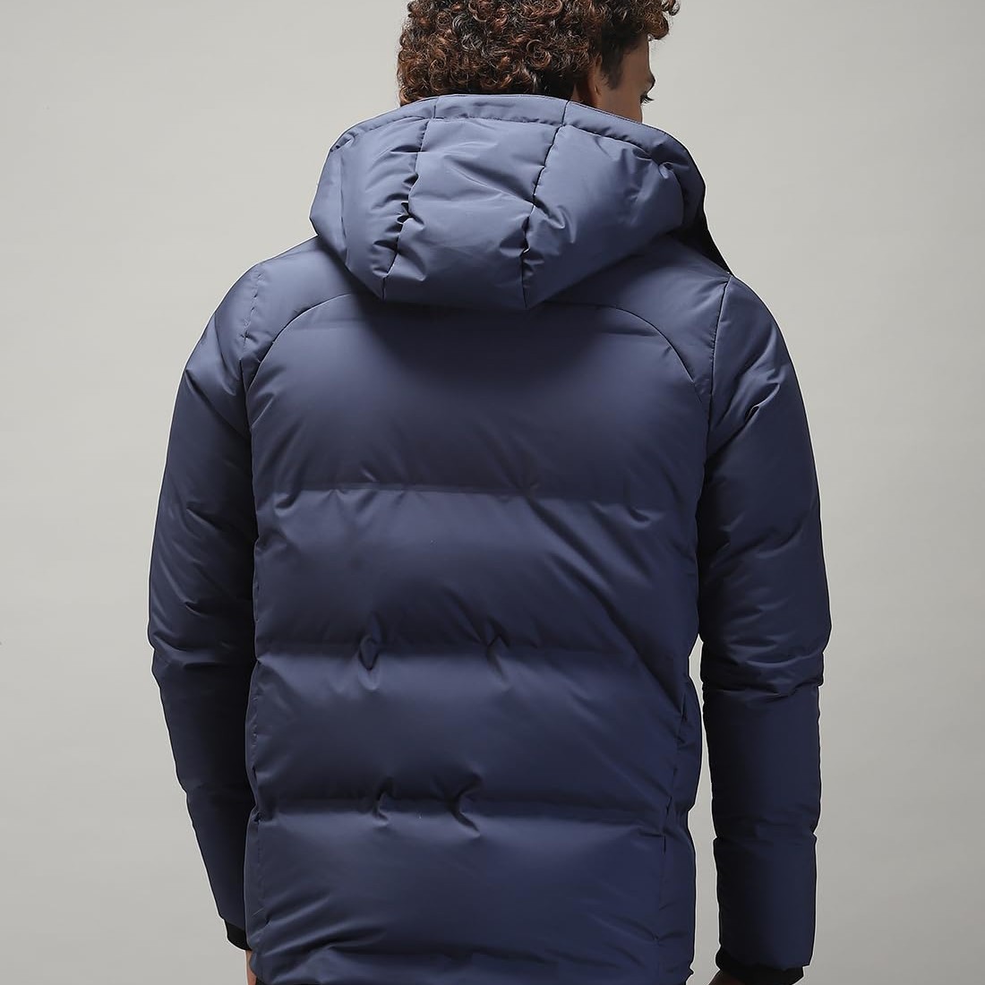 Solid Navy Full Sleeve Jacket
