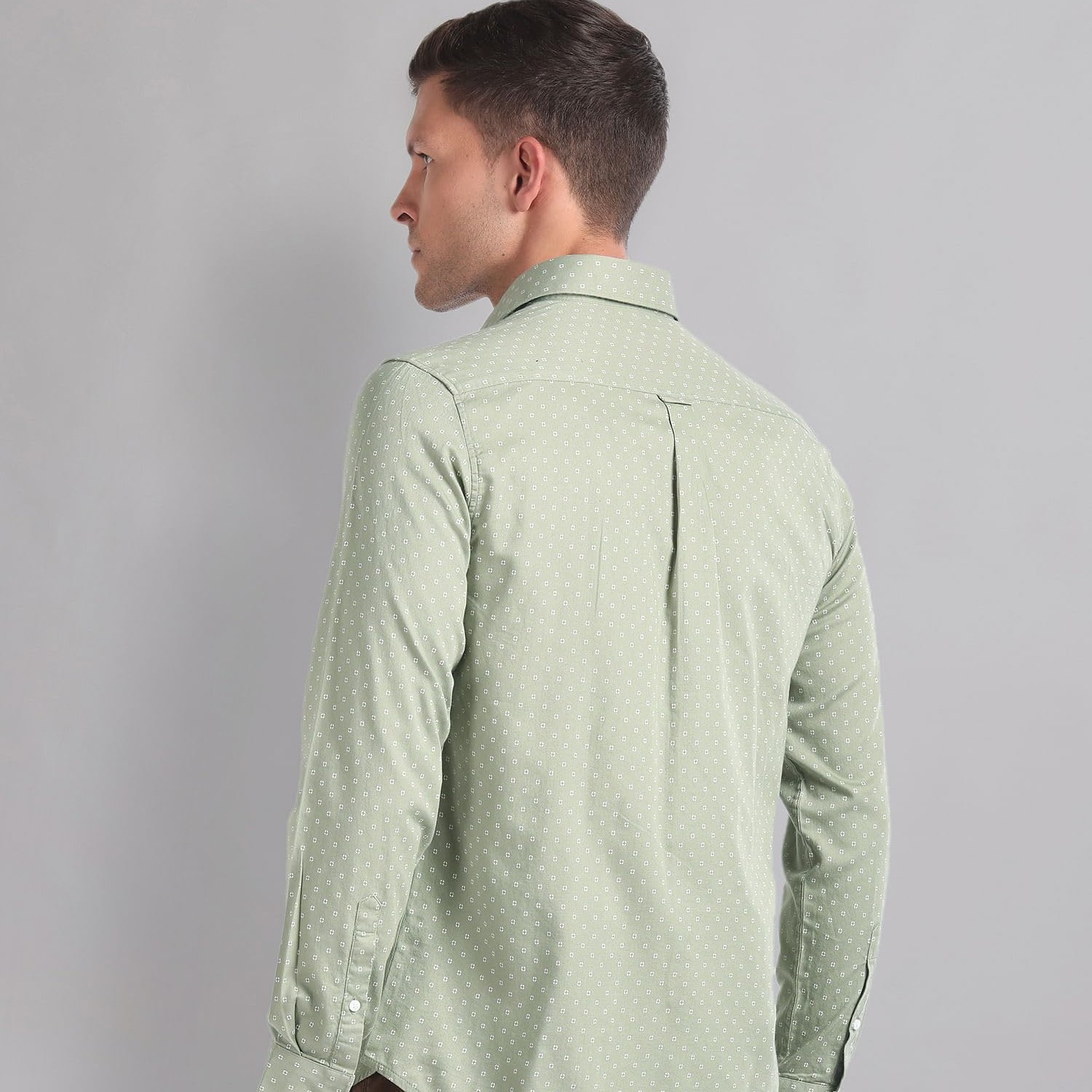 Dobby Green Shirt