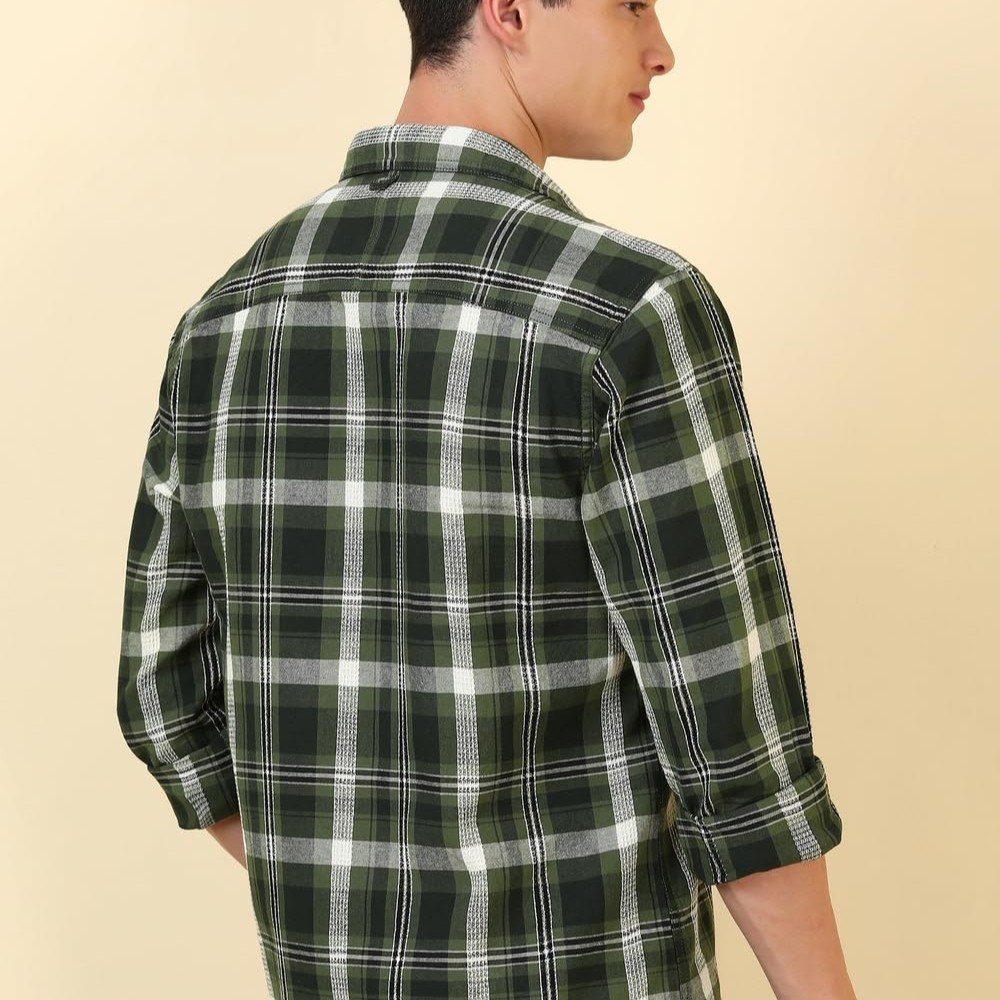 Men’s Checkered Regular Fit Shirt