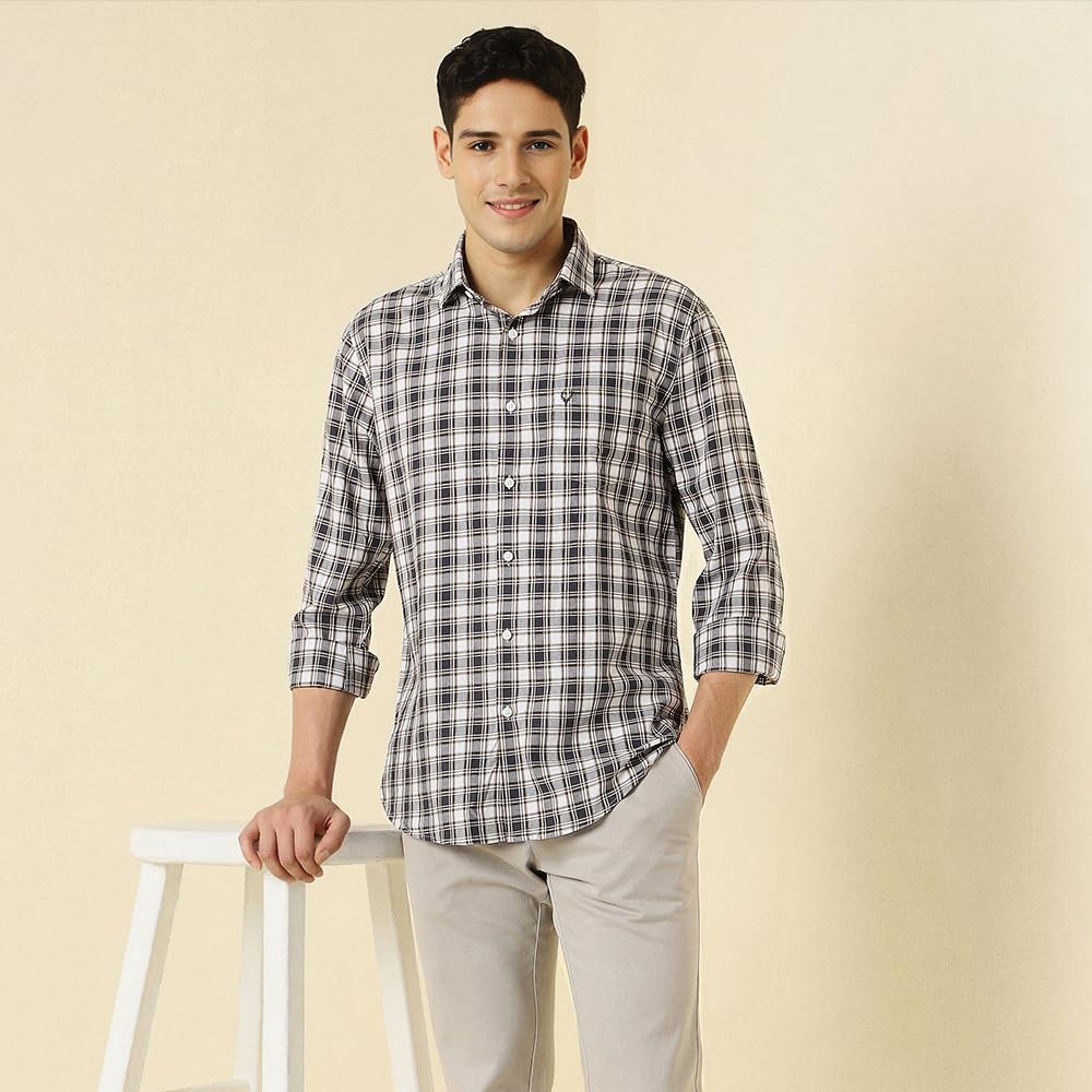 Checkered Slim Fit Shirt