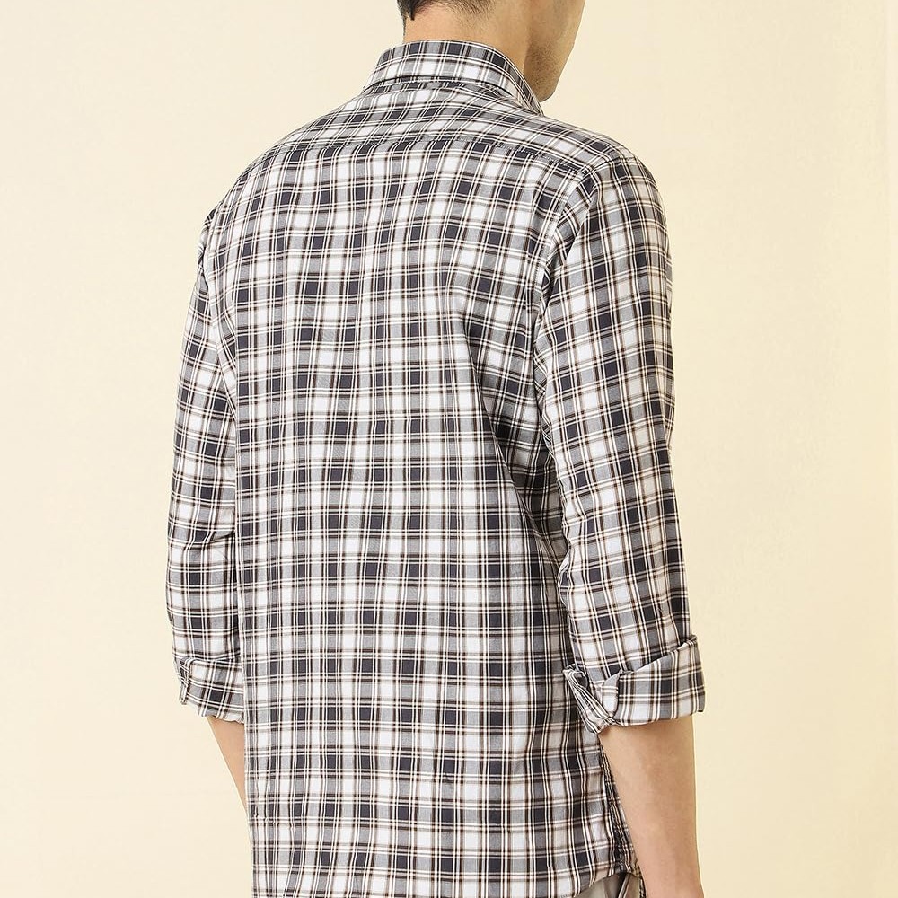 Checkered Slim Fit Shirt
