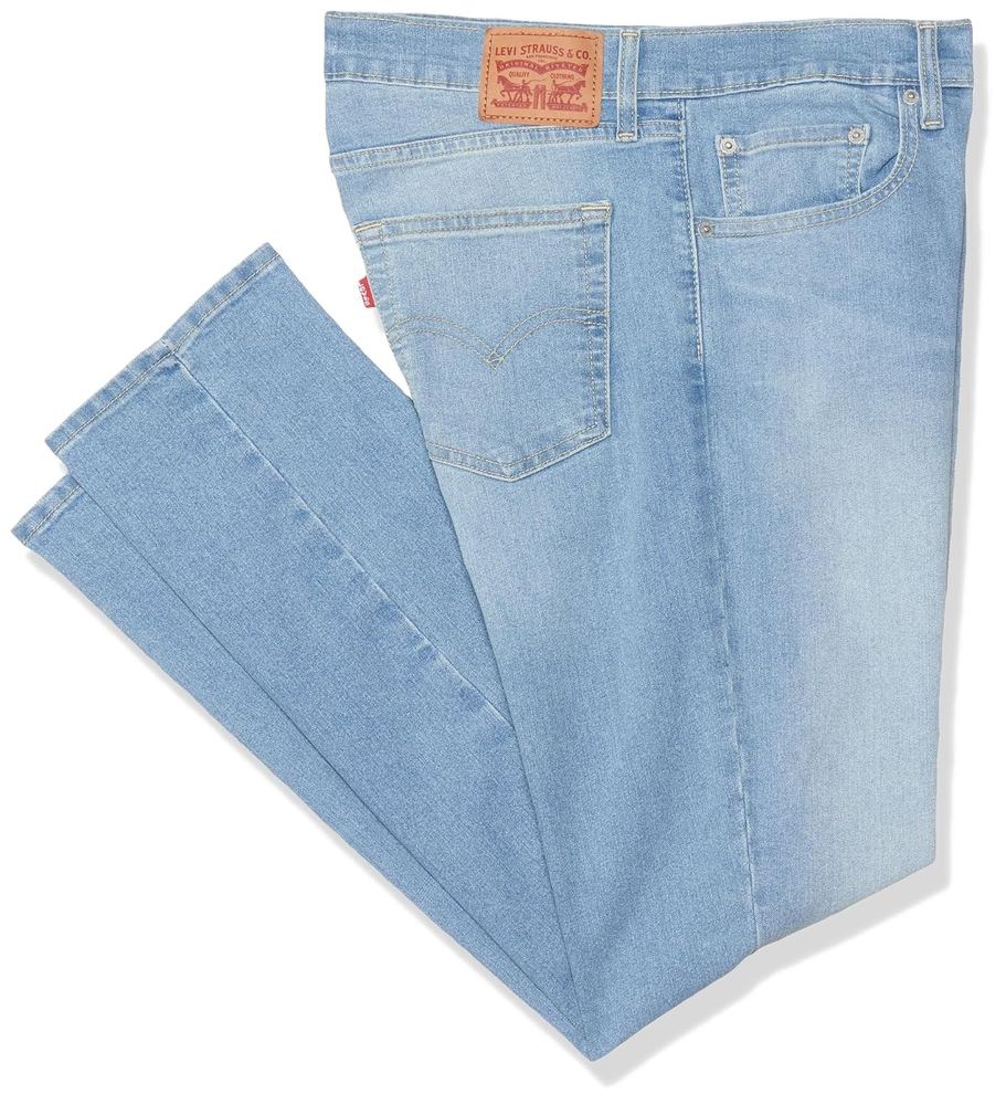 Levi's Women's Straight Jeans (001UF-0008_Mid Indigo
