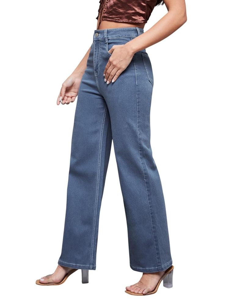 Miss Chase Women's Bootcut Fit High Rise Jeans