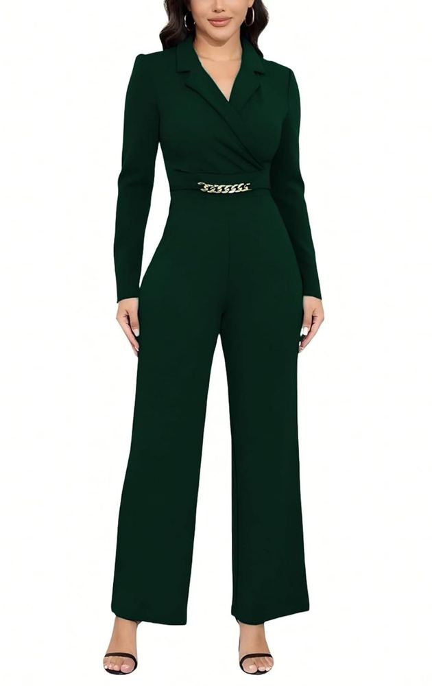 DeftSharp Women's Modern/Fitted One Piece Suit