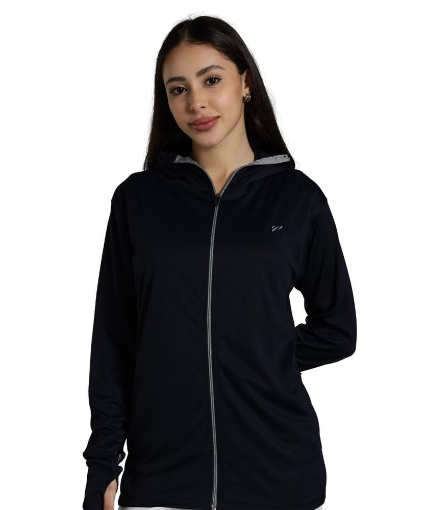 BLUE TYGA Womens Sunscreen Jacket 2.0 - Advanced Protection from Sun & Pollution - UPF 50+ Protection