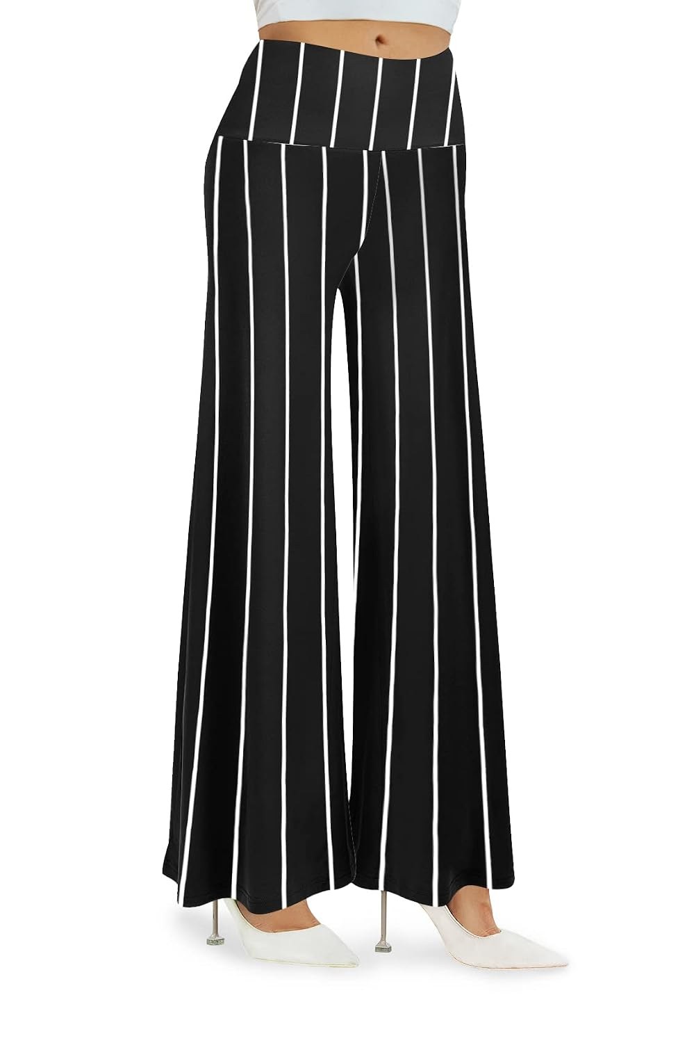 Arolina Women's Stretchy Wide Leg Palazzo Lounge